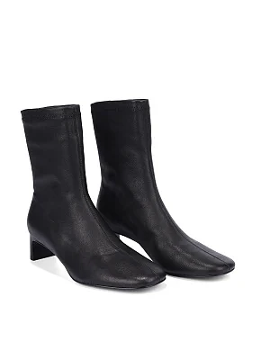 Жіночі черевики MIRATON шкіряні чорні - фото 3 - Miraton