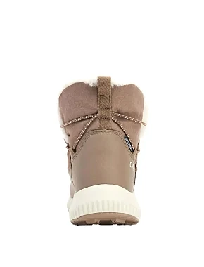 Жіночі дутики CMP SHERATAN SNOW BOOTS WP з екошкіри бежеві - фото 4 - Miraton