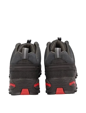 Чоловічі кросівки CMP RIGEL LOW TREKKING SHOES WP шкіряні темно-сірі - фото 5 - Miraton