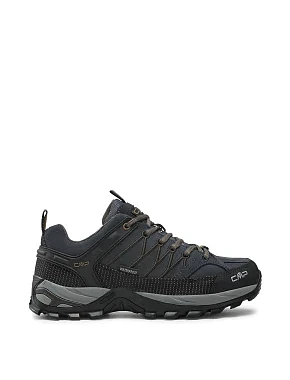 Мужские кроссовки CMP RIGEL LOW TREKKING SHOES WP кожаные синие - фото 1 - Miraton