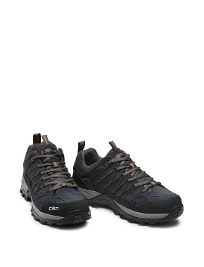 Мужские кроссовки CMP RIGEL LOW TREKKING SHOES WP кожаные синие - фото 4 - Miraton