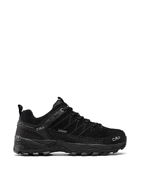 Мужские кроссовки CMP RIGEL LOW TREKKING SHOES WP кожаные черные - фото 1 - Miraton