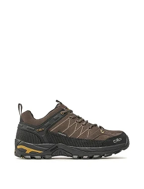Мужские кроссовки CMP RIGEL LOW TREKKING SHOES WP кожаные коричневые - фото 1 - Miraton