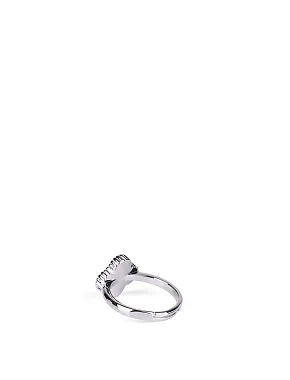 Кольцо клевер в серебре - фото 2 - Miraton