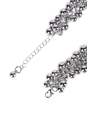 Колье из серебряных бусин - фото 2 - Miraton