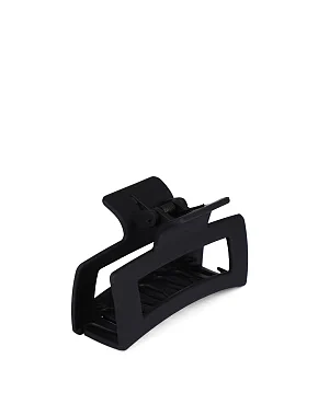 Заколка-краб черная матовая - фото 2 - Miraton