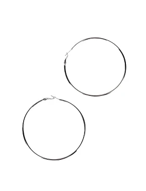 Сережки круглі в сріблі - фото 1 - Miraton