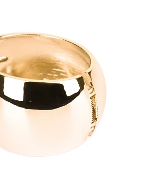 Браслет широкий в позолоті - фото 1 - Miraton