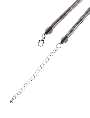 Колье-жгут в серебре - фото 3 - Miraton
