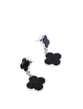 Сережки підвіски конюшина - фото 1 - Miraton