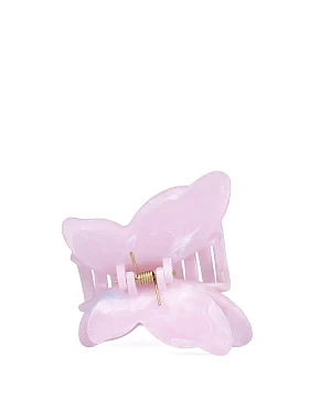 Заколка-краб бабочка розовая - фото 1 - Miraton