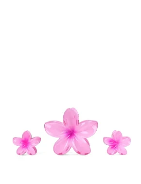 Набор из 3-х заколок розовые - фото 1 - Miraton