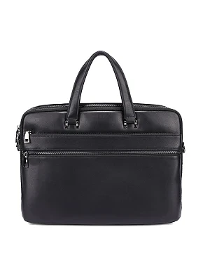 Жіноча сумка шоппер шкіряна коричнева - фото 1 - Miraton