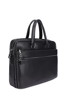 Жіноча сумка шоппер шкіряна коричнева - фото 2 - Miraton