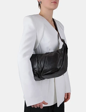 Женская сумка кожаная коричневая - фото 1 - Miraton