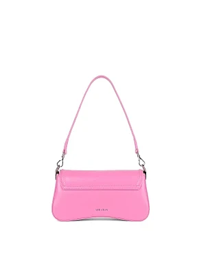 Жіноча сумка через плече шкіряна рожева - фото 3 - Miraton