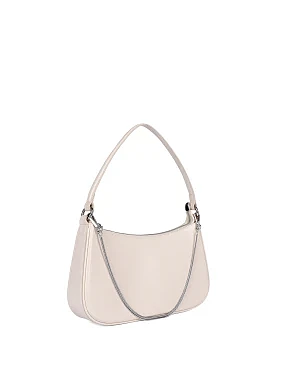 Жіноча сумка шкіряна біла - фото 2 - Miraton