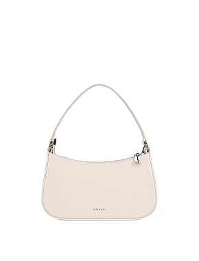 Жіноча сумка шкіряна біла - фото 3 - Miraton