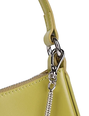 Жіноча сумка шкіряна зелена - фото 4 - Miraton