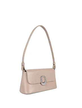 Жіноча сумка шкіряна бежева - фото 2 - Miraton