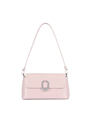 Жіноча сумка шкіряна рожева - фото  - Miraton