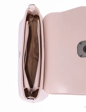 Жіноча сумка шкіряна рожева - фото 5 - Miraton