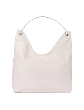 Жіноча сумка шкіряна біла - фото 3 - Miraton