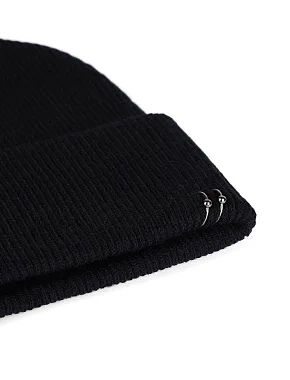 Шапка тканинна чорна - фото 2 - Miraton