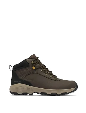 Чоловічі черевики Columbia Burnsider Waterproof з нубуку коричневі - фото 1 - Miraton