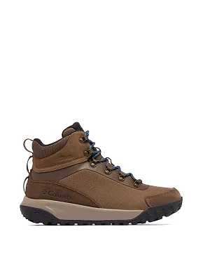 Чоловічі черевики Columbia Burnsider Waterproof текстильні руді - фото 1 - Miraton