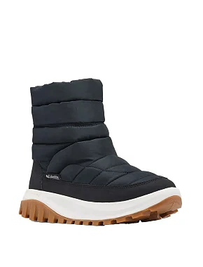 Жіночі дутики Columbia SNOWTROT текстильні чорні - фото 1 - Miraton