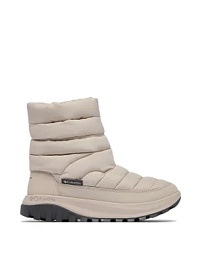 Жіночі дутики Columbia SNOWTROT текстильні молочного кольору - фото 1 - Miraton