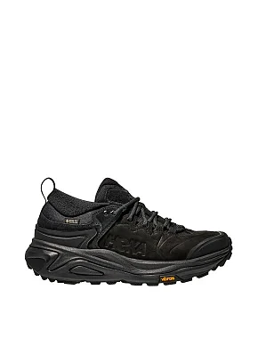 Чоловічі черевики Hoka Kaha 3 Low GTX з нубуку чорні - фото 1 - Miraton