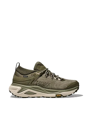 Чоловічі черевики Hoka Kaha 3 Low GTX з нубуку зелені - фото 1 - Miraton