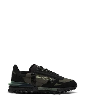 Жіночі кросівки Lacoste Elite Active замшеві чорні - фото  - Miraton