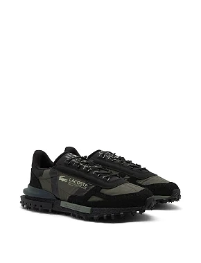 Жіночі кросівки Lacoste Elite Active замшеві чорні - фото 1 - Miraton