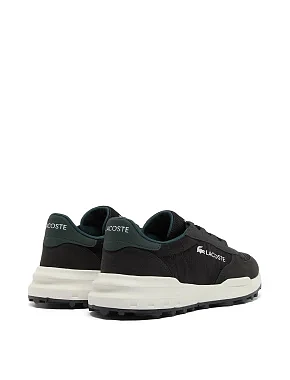 Женские кроссовки Lacoste Elite Active замшевые черные - фото 3 - Miraton