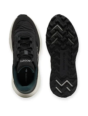 Женские кроссовки Lacoste Elite Active замшевые черные - фото 5 - Miraton