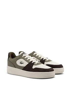 Женские кеды Lacoste L001 кожаные зеленые - фото 2 - Miraton