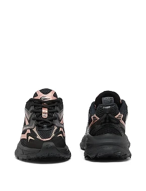 Женские кроссовки Lacoste L003 NEO SHOT кожаные черные - фото 4 - Miraton