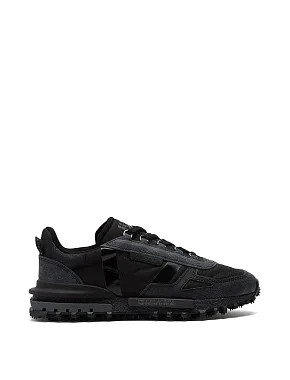 Чоловічі кросівки Lacoste Elite Active шкіряні чорні - фото 1 - Miraton