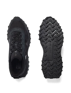 Чоловічі кросівки Lacoste Elite Active шкіряні чорні - фото 4 - Miraton
