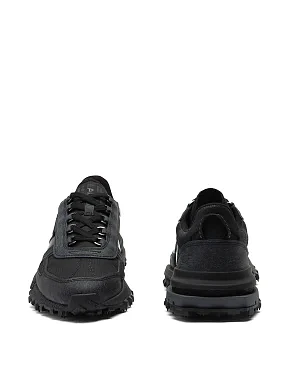 Чоловічі кросівки Lacoste Elite Active шкіряні чорні - фото 5 - Miraton