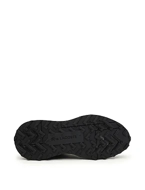 Мужские кроссовки Lacoste Elite Active кожаные черные - фото 6 - Miraton