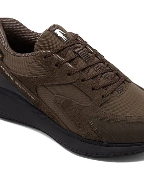 Чоловічі кросівки Lacoste L003 Evo замшеві коричневі - фото 5 - Miraton