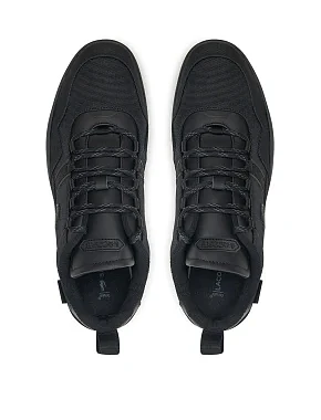 Мужские кеды Lacoste T-Clip Wntr текстильные черные - фото 4 - Miraton