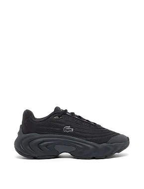 Женские кроссовки Lacoste L003 NEO текстильные черные - фото 1 - Miraton