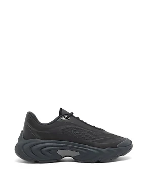 Чоловічі кросівки Lacoste Spinor текстильні чорні - фото 1 - Miraton