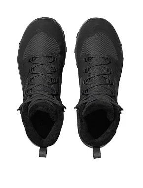 Жіночі черевики Salomon OUTSNAP WATERPROOF з екошкіри чорні - фото 5 - Miraton