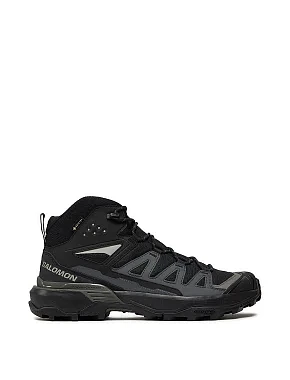 Чоловічі черевики Salomon X ULTRA 360 MID GORE-TEX з екошкіри чорні - фото 1 - Miraton